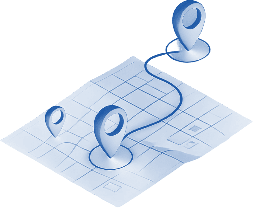 Navigation to a customer
